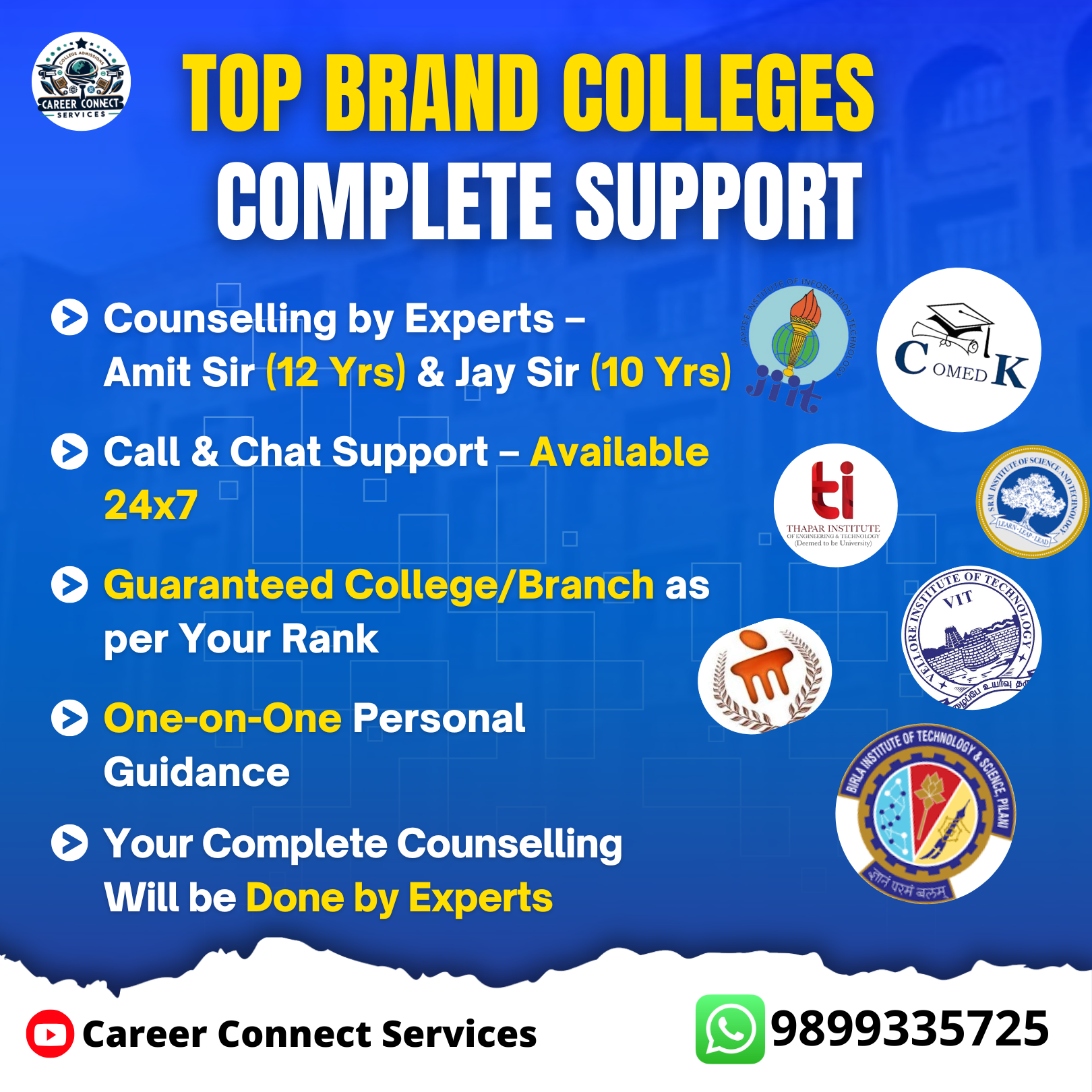 TOP BRANDED COLLEGES