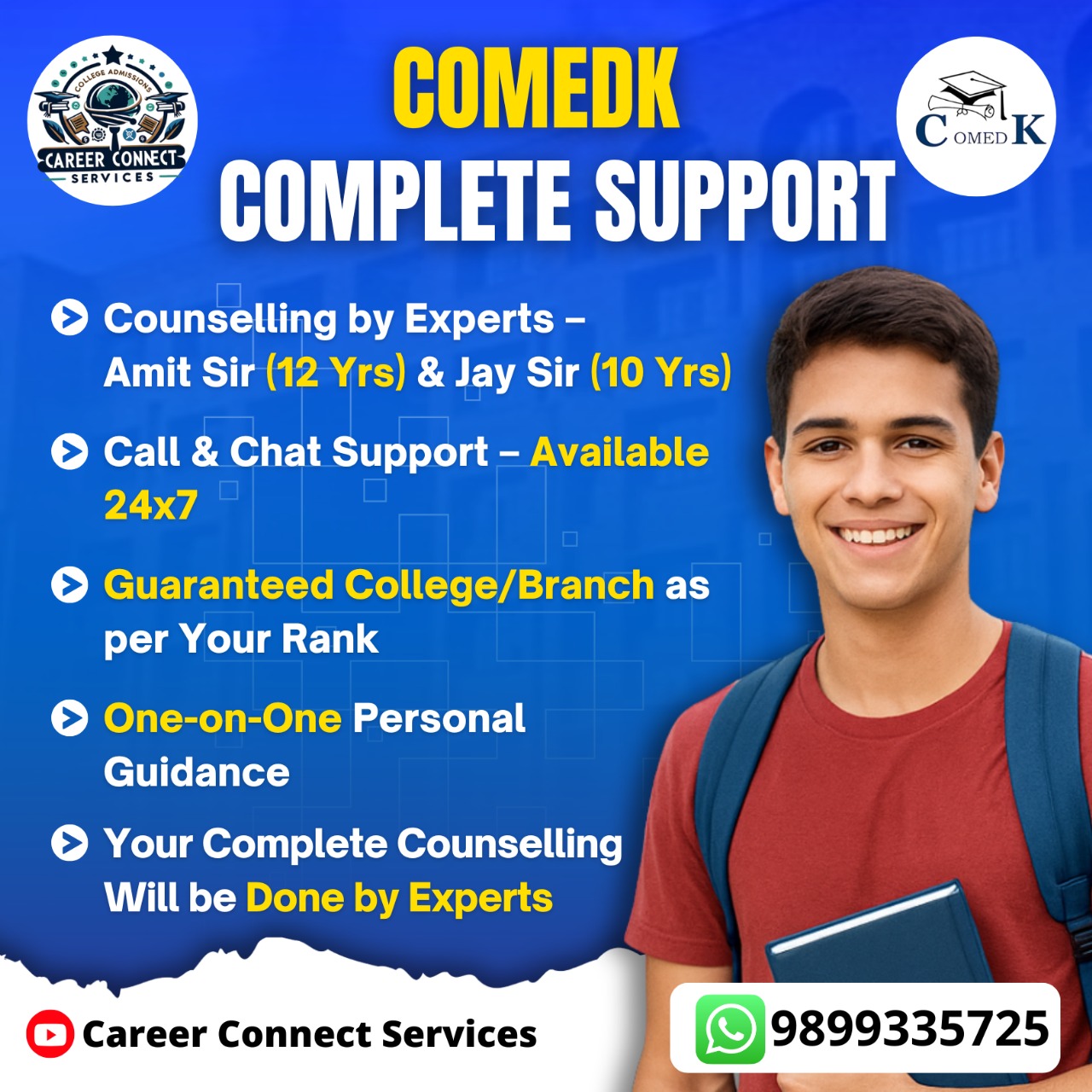 COMEDK Karnataka Complete Support